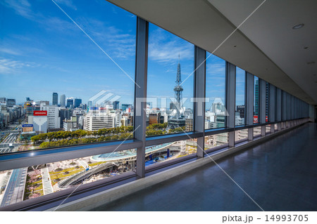 愛知県芸術文化センターからのテレビ塔とオアシス21 愛知県芸術文化センターからのテレビ塔とオアシス21 14993705