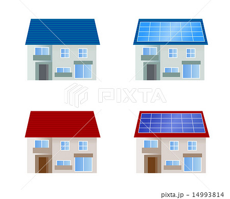 住宅とソーラー住宅 住宅とソーラー住宅 14993814
