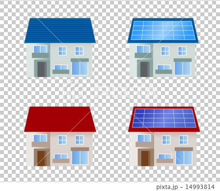 住宅とソーラー住宅 住宅とソーラー住宅 14993814