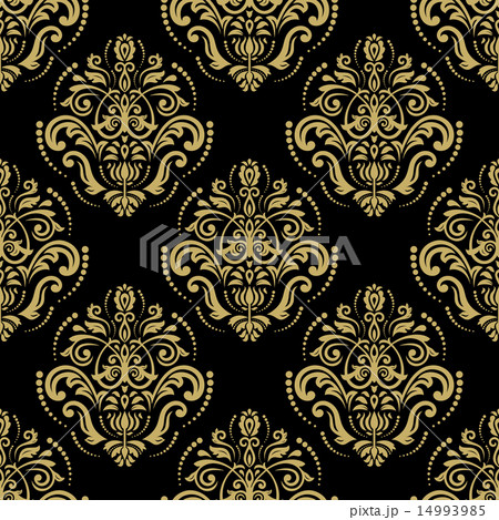 Damask Seamless Vector Pattern 14993985