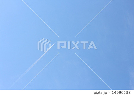 飛行機雲 14996588