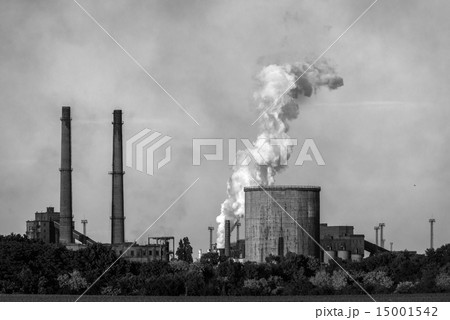 Chimney of a Power plant Chimney of a Power plant 15001542