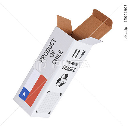 Concept of export - Product of Chile Concept of export - Product of Chile 15001903