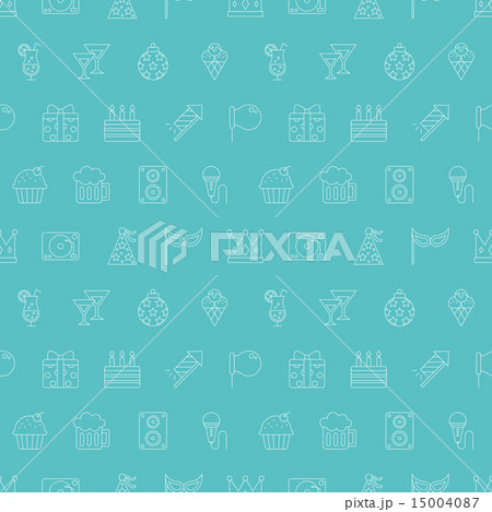party line icon pattern set party line icon pattern set 15004087