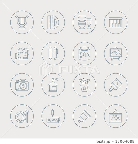 art line icon set 15004089
