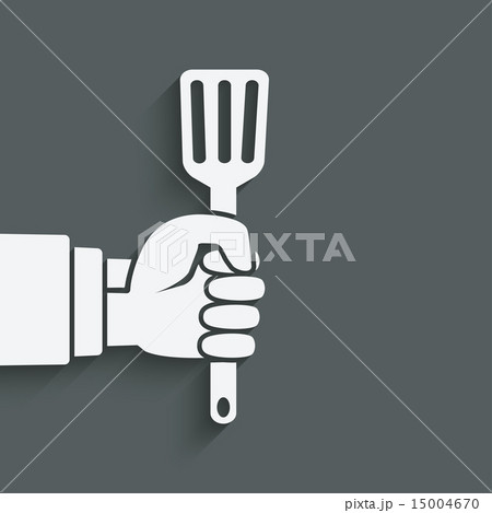 chef hand with turner 15004670