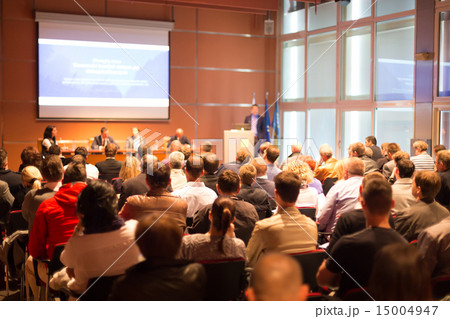 Audience at the conference hall. 15004947