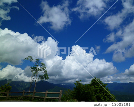 南アルプスの夏空 南アルプスの夏空 15005191