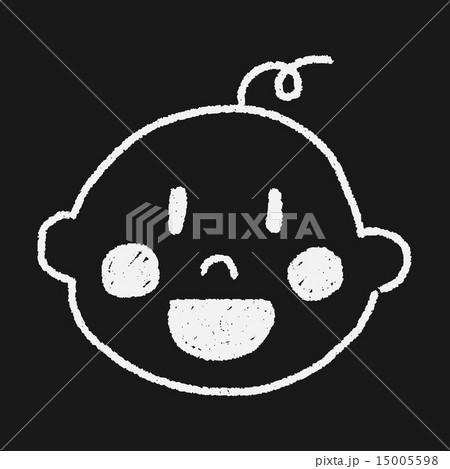 baby doodle drawing 15005598