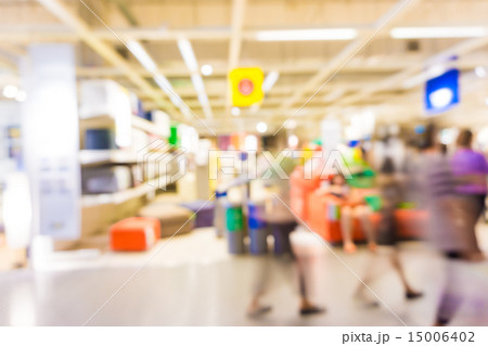Store blur background with bokeh, People shopping Store blur background with bokeh, People shopping 15006402