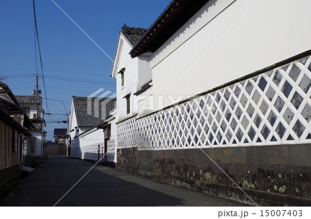 萩のなまこ壁 15007403