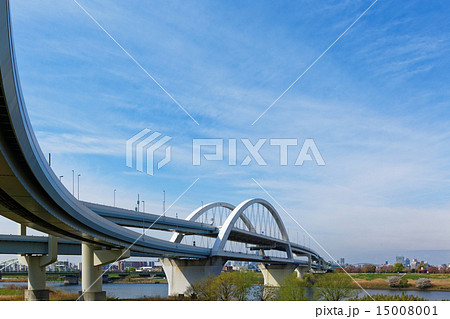 江北ジャンクションと五色桜大橋 15008001