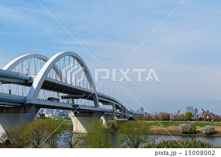 江北ジャンクションと五色桜大橋 江北ジャンクションと五色桜大橋 15008002
