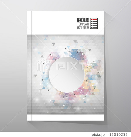 Connection background brochure, flyer or report with place for text  15010255