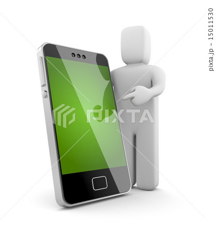 Person with smartphone Person with smartphone 15011530