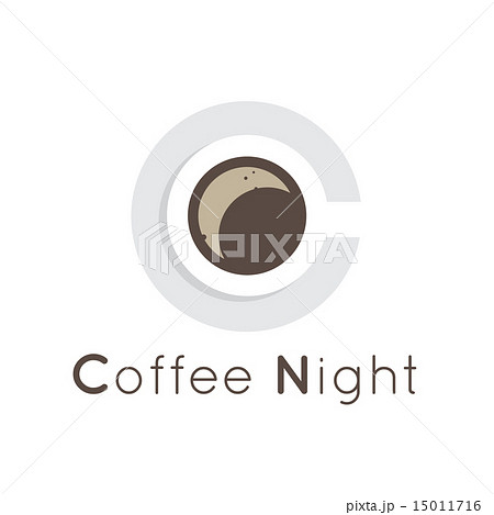 Vector flat coffee shop, cafe or restaurant logo 15011716
