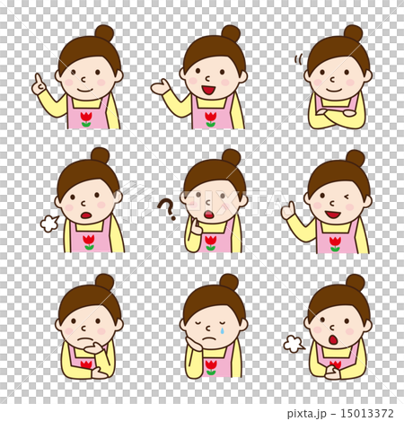 表情_保育士 15013372