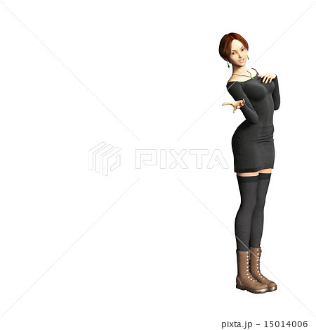 perming モデル体型の女性 15014006