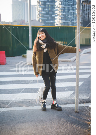 young beautiful asian hipster woman 15015652