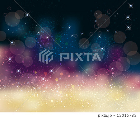 ネオン　キラキラ　背景 15015735