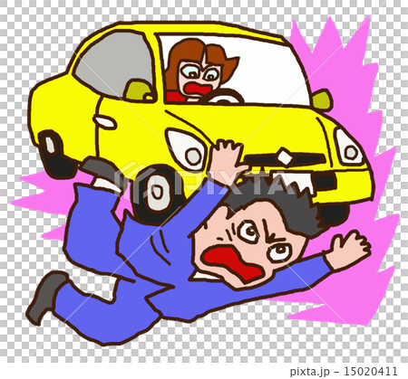 左右を見て、注意! 15020411