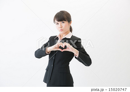 ハートを出すOL ハートを出すOL 15020747