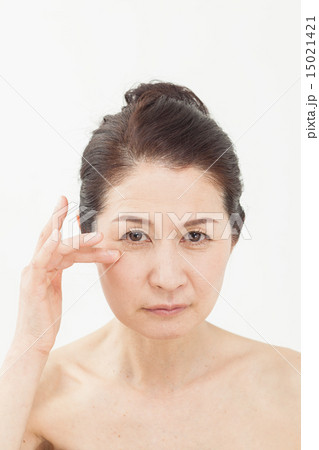 ミドル女性の顔 15021421
