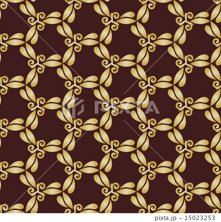 Golden Abstract Seamless Pattern Golden Abstract Seamless Pattern 15023253