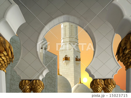 Abu Dhabi Sheikh Zayed White Mosque in UAE 15023715