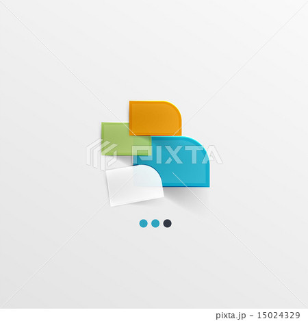 Modern abstract geometric info banner 15024329