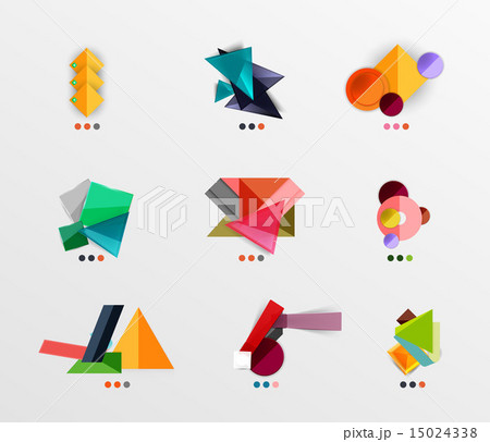 Blank geometric layouts Blank geometric layouts 15024338