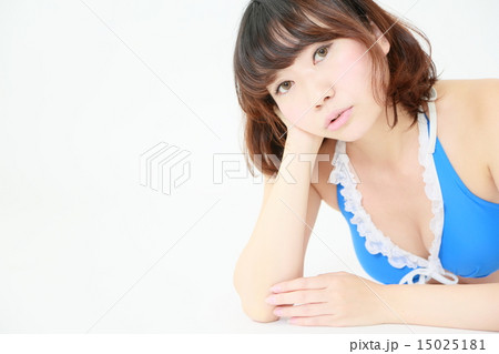 女性　水着 15025181