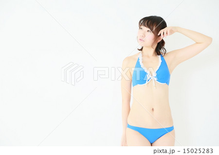 女性　水着 15025283