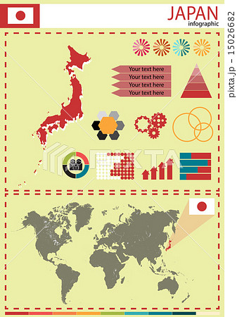 vector Japan illustration country nation のイラスト素材 [15026682] - PIXTA