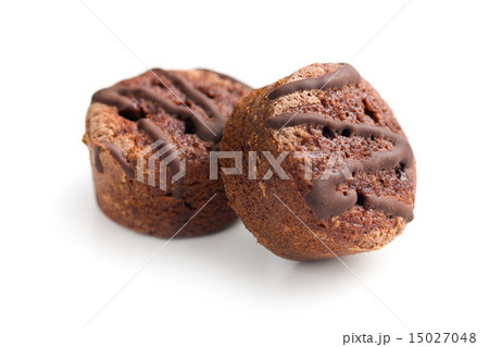 sweet dessert with chocolate and fruity jam 15027048