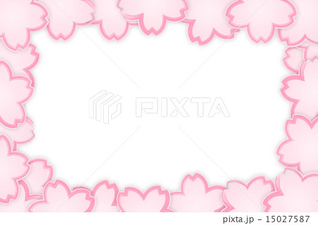 桜の枠 桜の枠 15027587