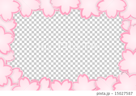 桜の枠 桜の枠 15027587