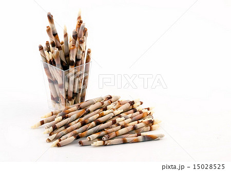 Chocolate curled sticks 15028525