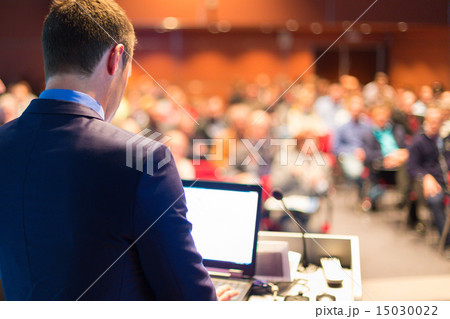 Public speaker at Business Conference. Public speaker at Business Conference. 15030022