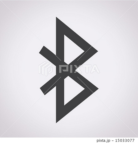 Bluetooth Sign Iconのイラスト素材