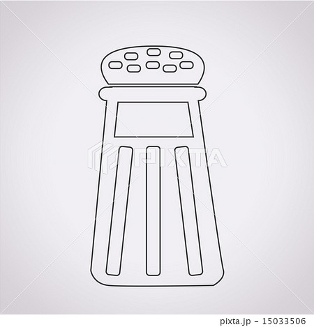 Pepper Shaker Iconのイラスト素材