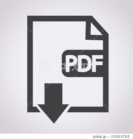 Pdf Iconのイラスト素材