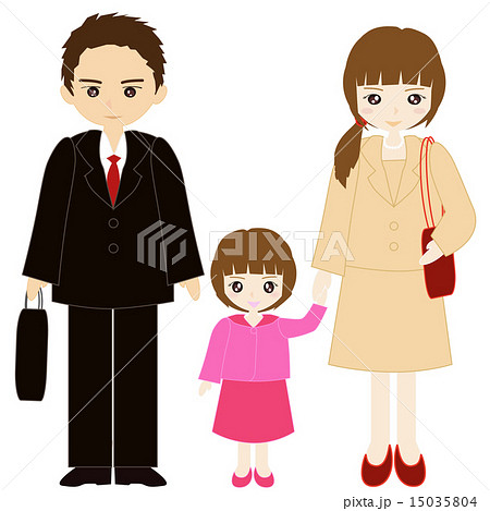 入学式親子 入学式親子 15035804