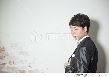 結婚式　新郎タキシード 15037693