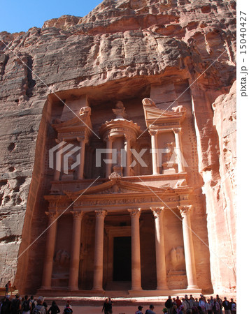 ペトラ遺跡エル・カズネ 15040427