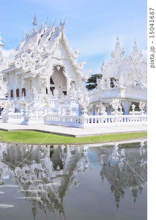 Famous Thailand temple, Wat Rong Khun Famous Thailand temple, Wat Rong Khun 15041687