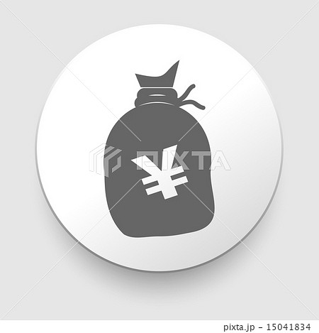 Illustration of a big sack with Yen currency sign Illustration of a big sack with Yen currency sign 15041834