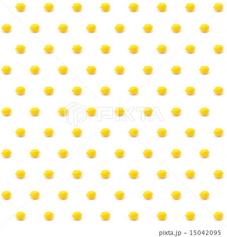 Lemon pattern with white backdrop 15042095