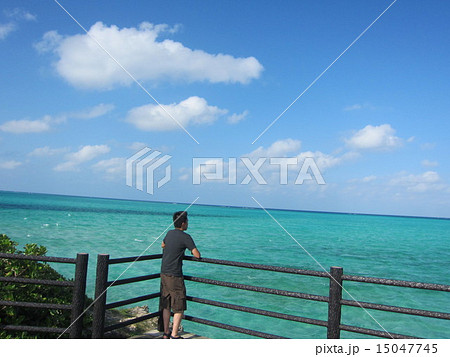 宮古島の青い海 宮古島の青い海 15047745