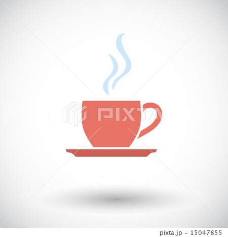 Cafe flat single icon. 15047855